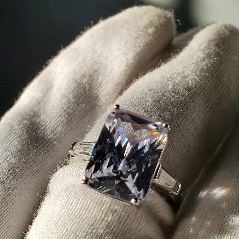 Two Beautiful Cocktail Rings size 8 - Picture 6 of 12